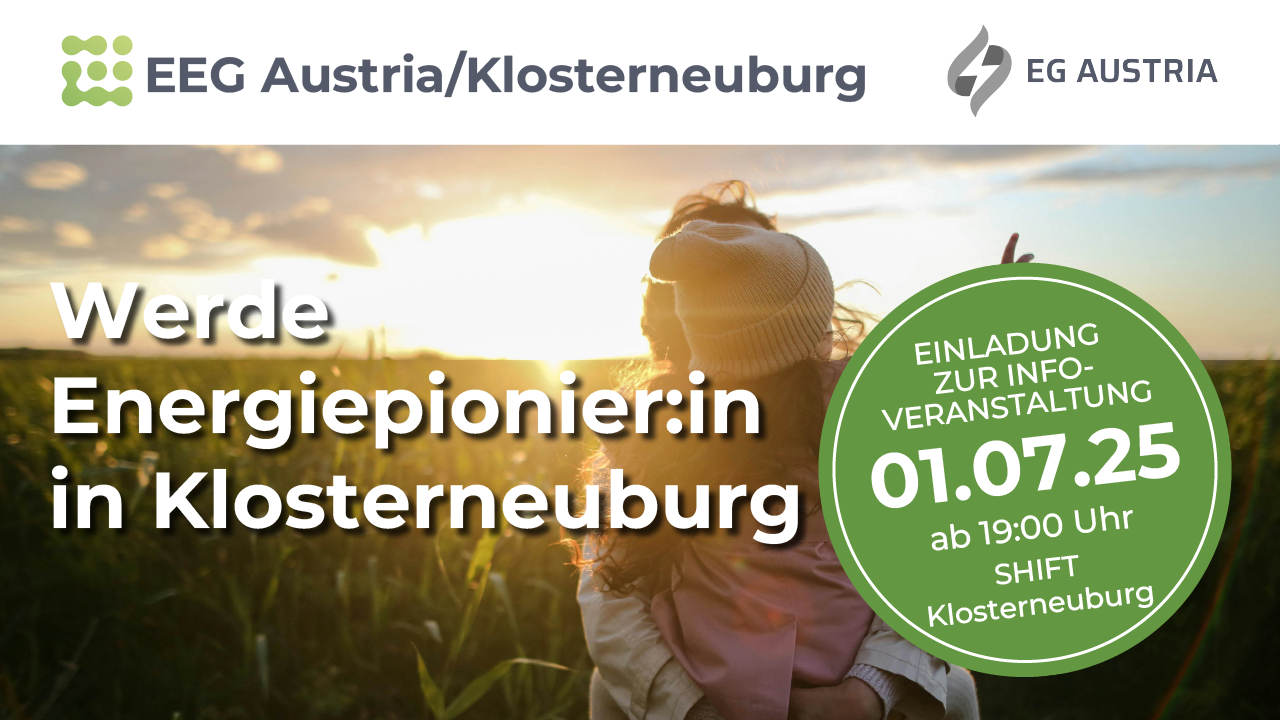 EEG Austria/Klosterneuburg, Ankündigung Informationsabend