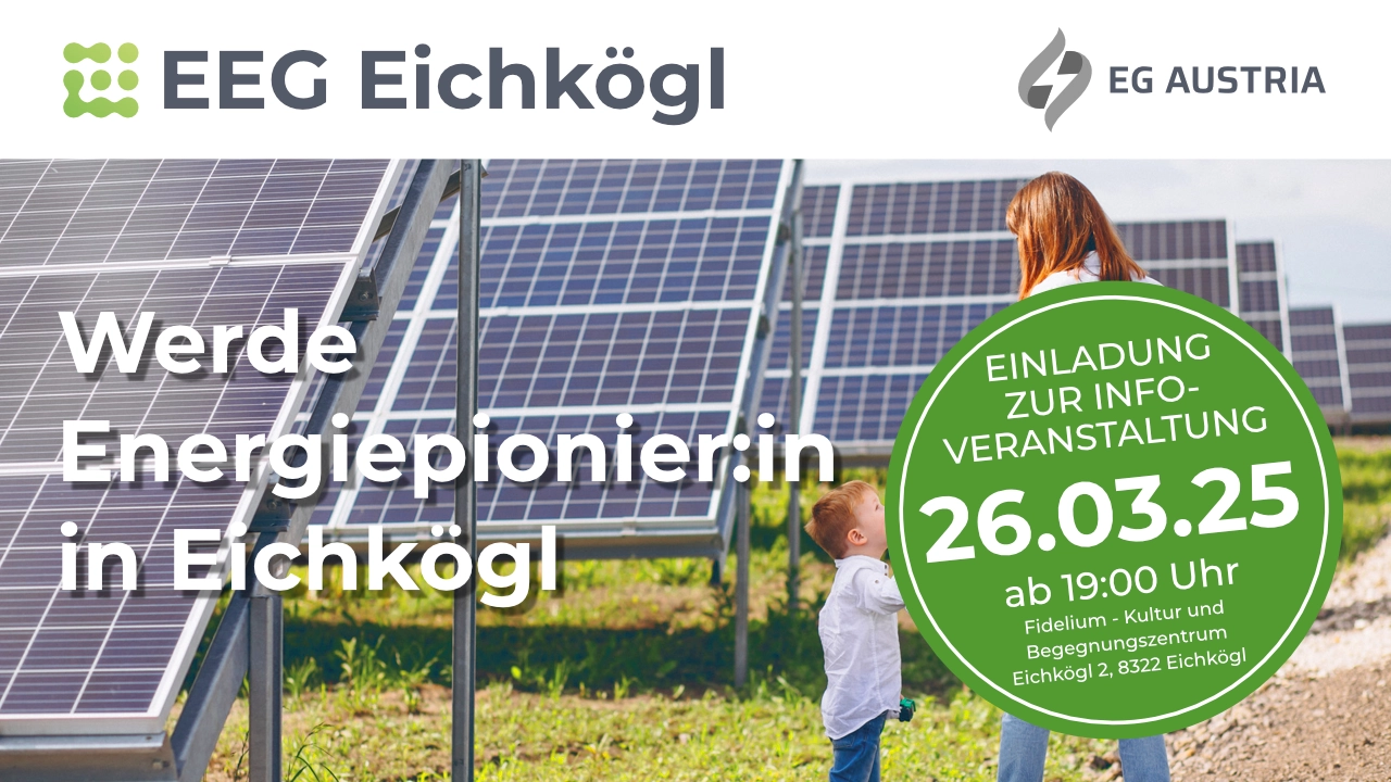 EEG Eichkögl, Ankündigung Informationsabend