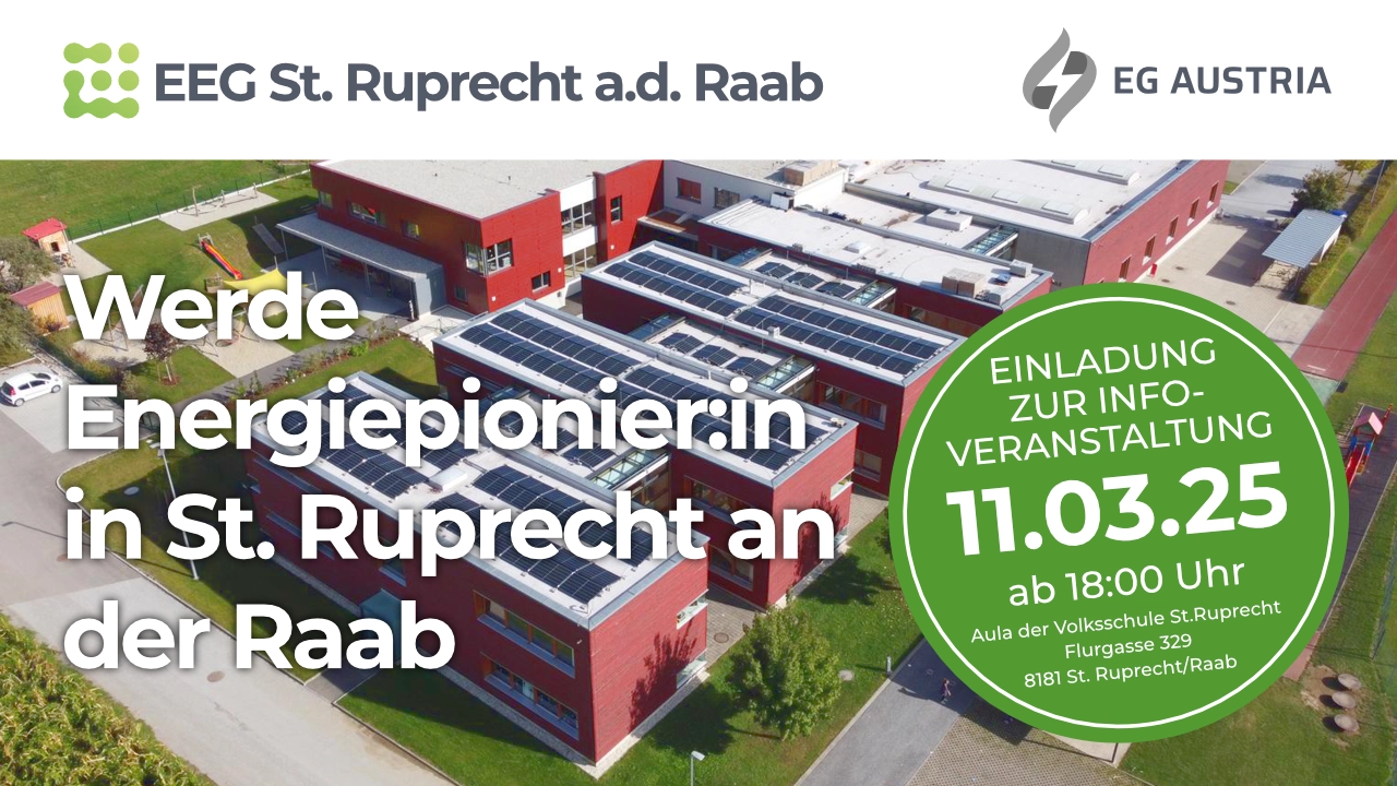 EEG St. Ruprecht, Ankündigung Informationsabend